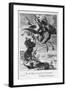 Bellerophon Fights the Chimera, 1655-Michel de Marolles-Framed Giclee Print