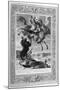 Bellerophon Fights the Chimera, 1733-Bernard Picart-Mounted Giclee Print