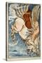 Bellerophon on Pegasus-Walter Crane-Stretched Canvas