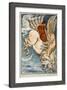 Bellerophon on Pegasus-Walter Crane-Framed Giclee Print