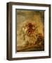 Bellerophon Riding Pegasus Fighting the Chimaera, 1635-Peter Paul Rubens-Framed Giclee Print