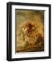 Bellerophon Riding Pegasus Fighting the Chimaera, 1635-Peter Paul Rubens-Framed Giclee Print