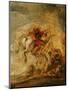 Bellerophon Riding Pegasus Fighting the Chimaera, 1635-Peter Paul Rubens-Mounted Giclee Print