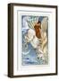 Bellerophon riding Pegasus-Walter Crane-Framed Giclee Print