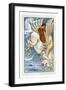 Bellerophon riding Pegasus-Walter Crane-Framed Giclee Print