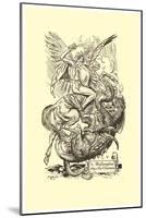 Bellerophone Slays The Chimera-Henry Matthew Brock-Mounted Art Print