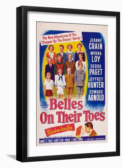 Belles on Their Toes, US, 1952-null-Framed Art Print