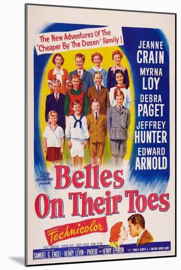 Belles on Their Toes, US, 1952-null-Mounted Art Print