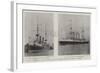 Belleville V Scotch Boilers, the Test Race Between Cruisers from Spithead to Gibraltar-null-Framed Giclee Print