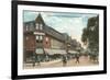 Bellevue Avenue, Newport, Providence, Rhode Island-null-Framed Premium Giclee Print