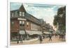 Bellevue Avenue, Newport, Providence, Rhode Island-null-Framed Art Print