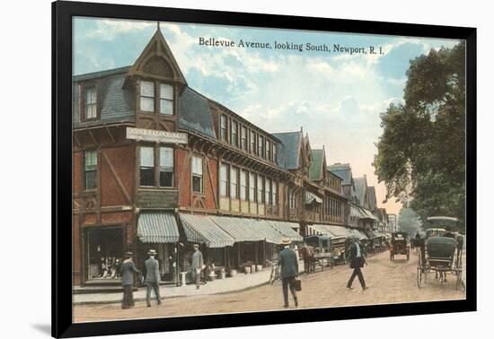 Bellevue Avenue, Newport, Providence, Rhode Island-null-Framed Art Print