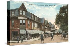 Bellevue Avenue, Newport, Providence, Rhode Island-null-Stretched Canvas