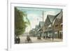 Bellevue Avenue, Newport, Rhode Island-null-Framed Premium Giclee Print