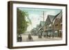 Bellevue Avenue, Newport, Rhode Island-null-Framed Art Print