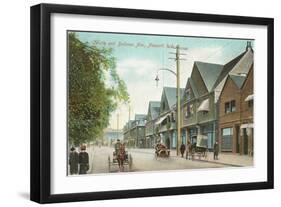 Bellevue Avenue, Newport, Rhode Island-null-Framed Art Print