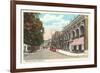 Bellevue Avenue, Newport, Rhode Island-null-Framed Premium Giclee Print