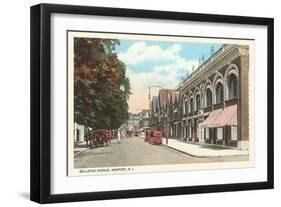 Bellevue Avenue, Newport, Rhode Island-null-Framed Art Print