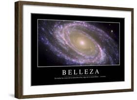 Belleza. Cita Inspiradora Y Póster Motivacional-null-Framed Photographic Print