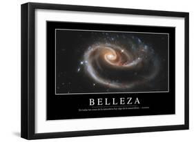 Belleza. Cita Inspiradora Y Póster Motivacional-null-Framed Photographic Print