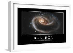 Belleza. Cita Inspiradora Y Póster Motivacional-null-Framed Photographic Print