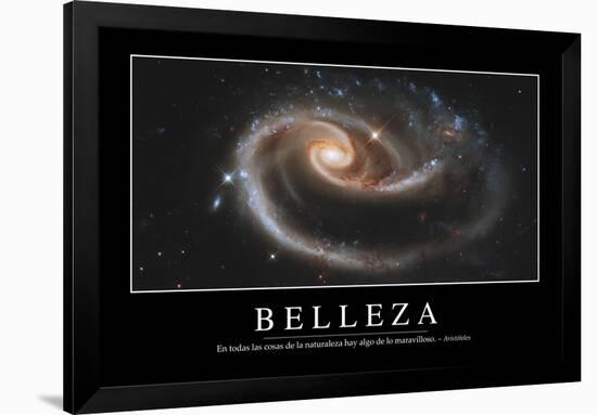 Belleza. Cita Inspiradora Y Póster Motivacional-null-Framed Photographic Print