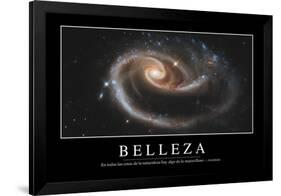 Belleza. Cita Inspiradora Y Póster Motivacional-null-Framed Photographic Print