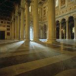 Play of Sunlight Between Columns, St. Paul Outside the Walls-Belli Pasquale-Stretched Canvas