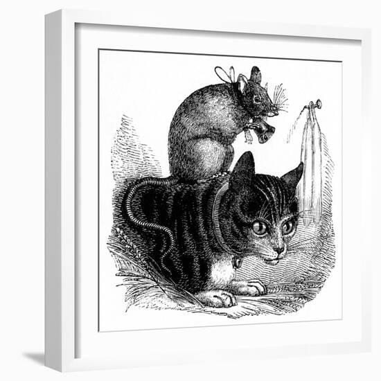 Belling the Cat-null-Framed Art Print
