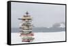 Bellingshausen (Russian) or Frei (Chilean) Base, South Shetland Island Group, Antarctica-Michael Nolan-Framed Stretched Canvas