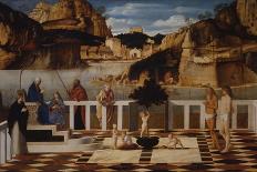 Holy Allegory-Bellini Giovanni-Mounted Giclee Print