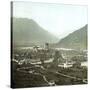 Bellinzona (Switzerland), Overview and the Tessin Valley, Circa 1865-Leon, Levy et Fils-Stretched Canvas