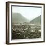 Bellinzona (Switzerland), Overview and the Tessin Valley, Circa 1865-Leon, Levy et Fils-Framed Photographic Print