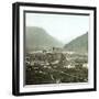 Bellinzona (Switzerland), Overview and the Tessin Valley, Circa 1865-Leon, Levy et Fils-Framed Photographic Print