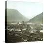 Bellinzona (Switzerland), Overview and the Tessin Valley, Circa 1865-Leon, Levy et Fils-Stretched Canvas