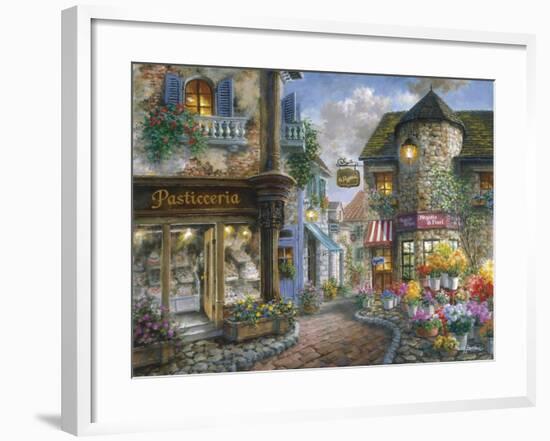 Bello Piazza-Nicky Boehme-Framed Giclee Print