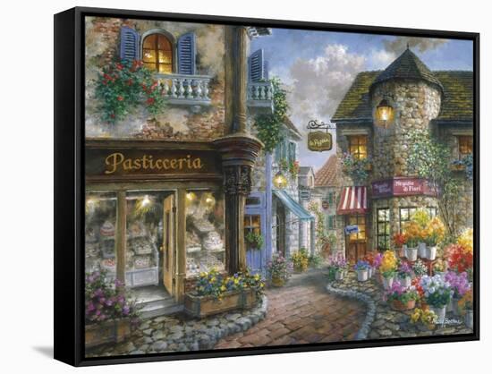 Bello Piazza-Nicky Boehme-Framed Stretched Canvas