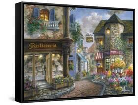 Bello Piazza-Nicky Boehme-Framed Stretched Canvas