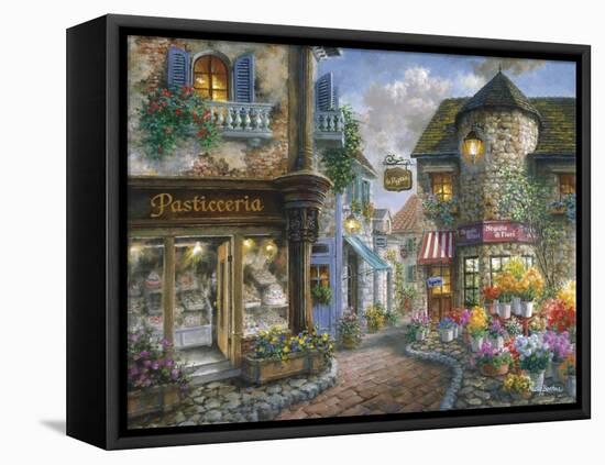 Bello Piazza-Nicky Boehme-Framed Stretched Canvas