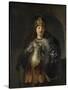 Bellona, 1633-Rembrandt van Rijn-Stretched Canvas