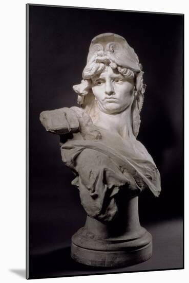Bellona by Auguste Rodin (1840-1917), 1889-null-Mounted Giclee Print