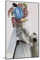 Bellona Cap and Dress Made of a White Follard Shirt-Claude-Louis Desrais-Mounted Giclee Print