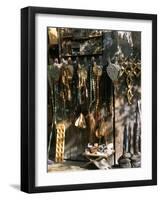 Bellows and Coffee Grinders for Sale at Souq Al-Hamidiyya, Damascus, Syria-Alison Wright-Framed Photographic Print