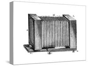 Bellows-Bodied Camera, 1866-null-Stretched Canvas