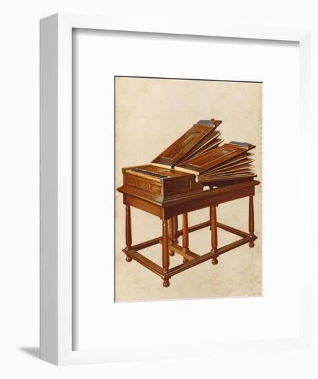 Bellows-Keyboard-null-Framed Art Print