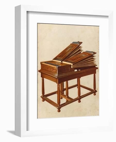 Bellows-Keyboard-null-Framed Art Print