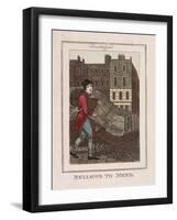 Bellows to Mend, Cries of London, 1804-William Marshall Craig-Framed Giclee Print