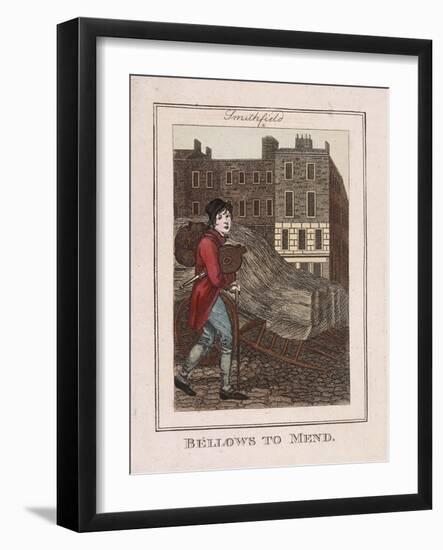 Bellows to Mend, Cries of London, 1804-William Marshall Craig-Framed Giclee Print