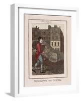 Bellows to Mend, Cries of London, 1804-William Marshall Craig-Framed Giclee Print