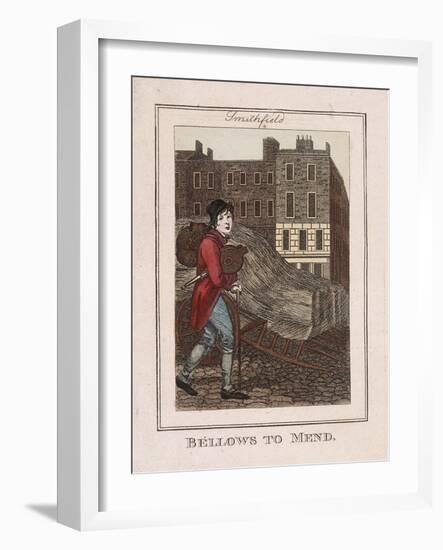 Bellows to Mend, Cries of London, 1804-William Marshall Craig-Framed Giclee Print